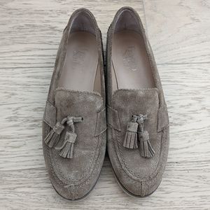 Franco Sarto Suede Loafers Size 7